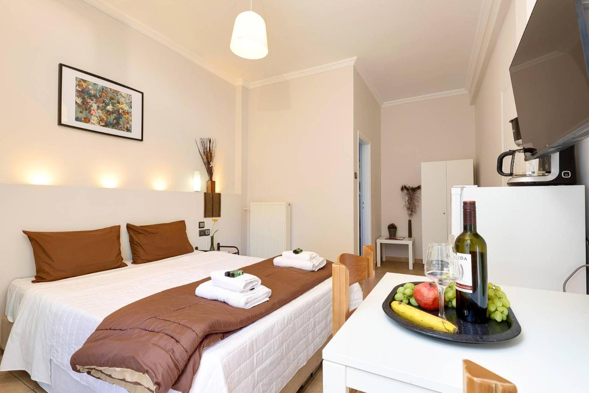 Silver Athens Double Room Bagian luar foto