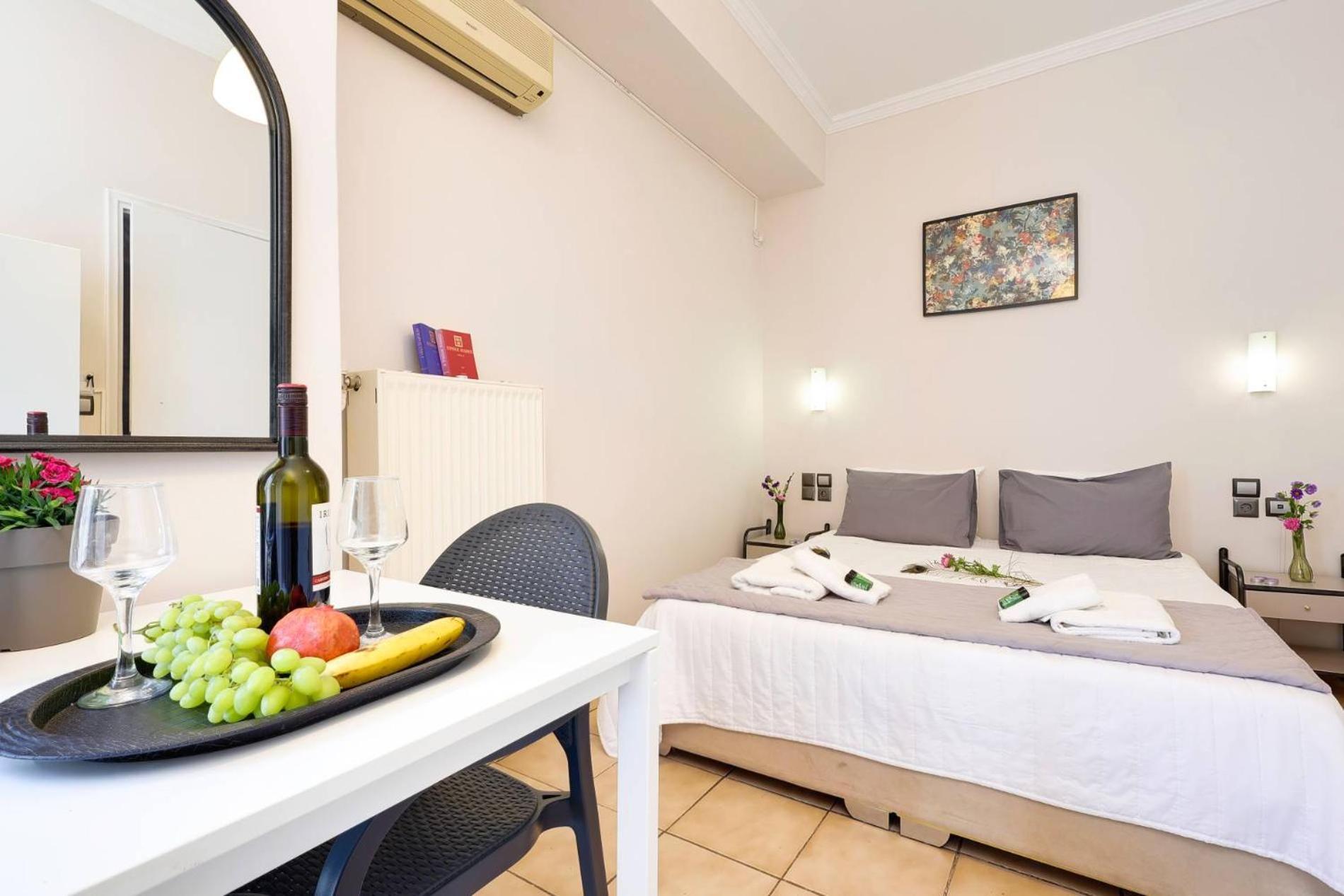 Silver Athens Double Room Bagian luar foto