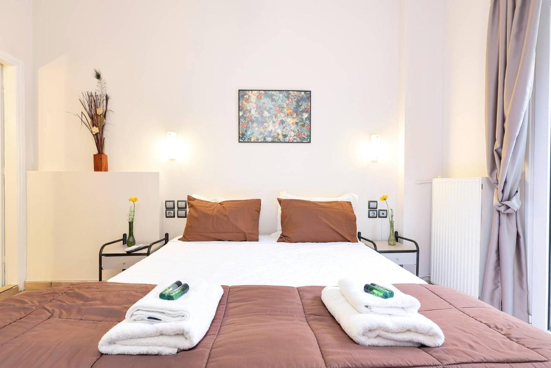 Silver Athens Double Room Bagian luar foto