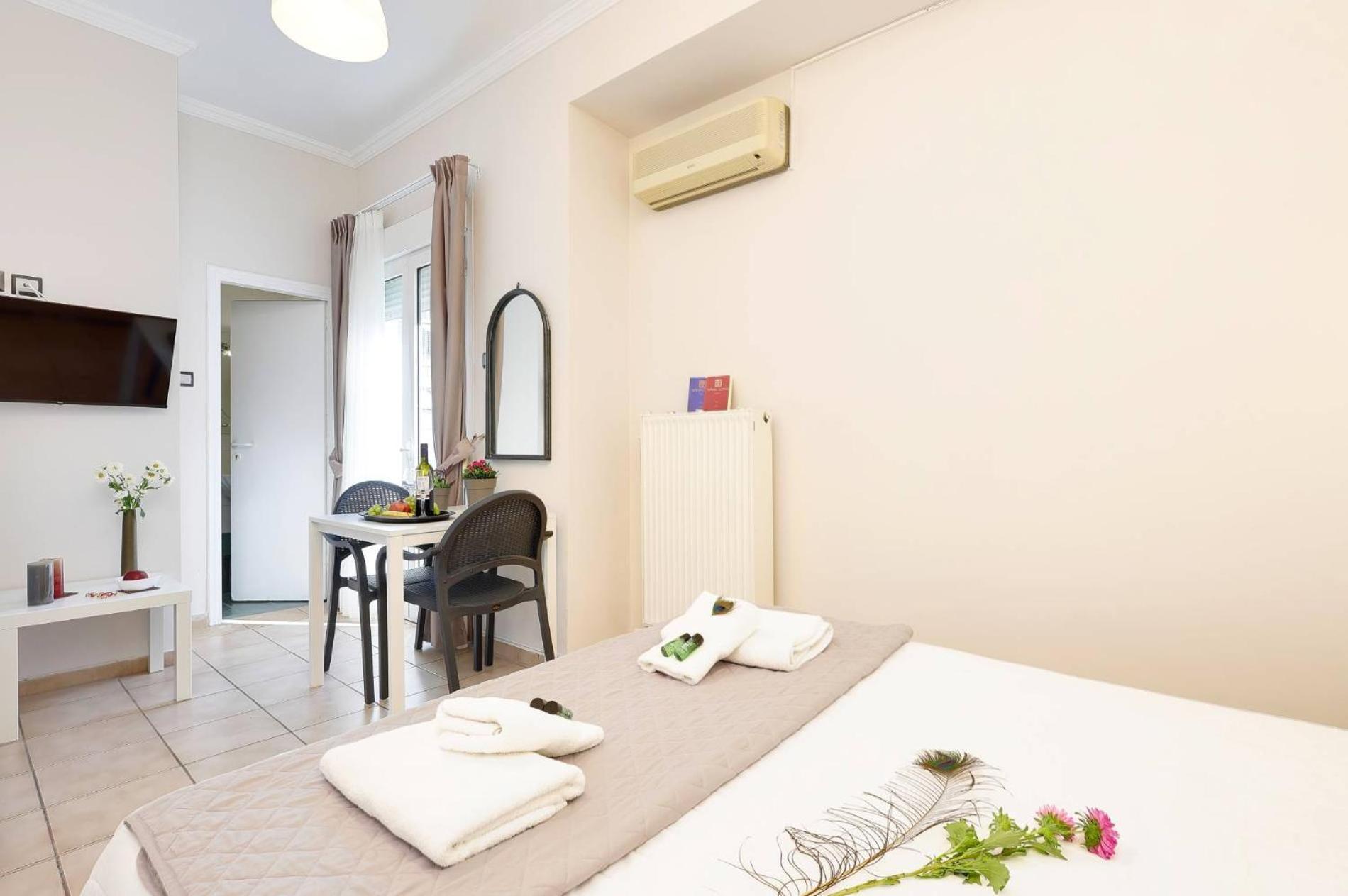Silver Athens Double Room Bagian luar foto